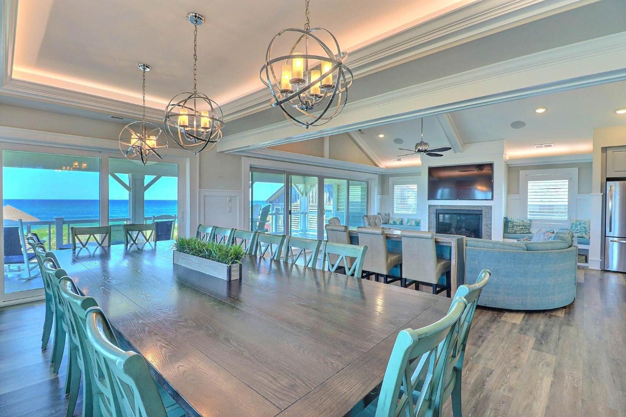 6007 Happy Sol Oceanfront Heatable Pool Villa Nags Head Eksteriør bilde