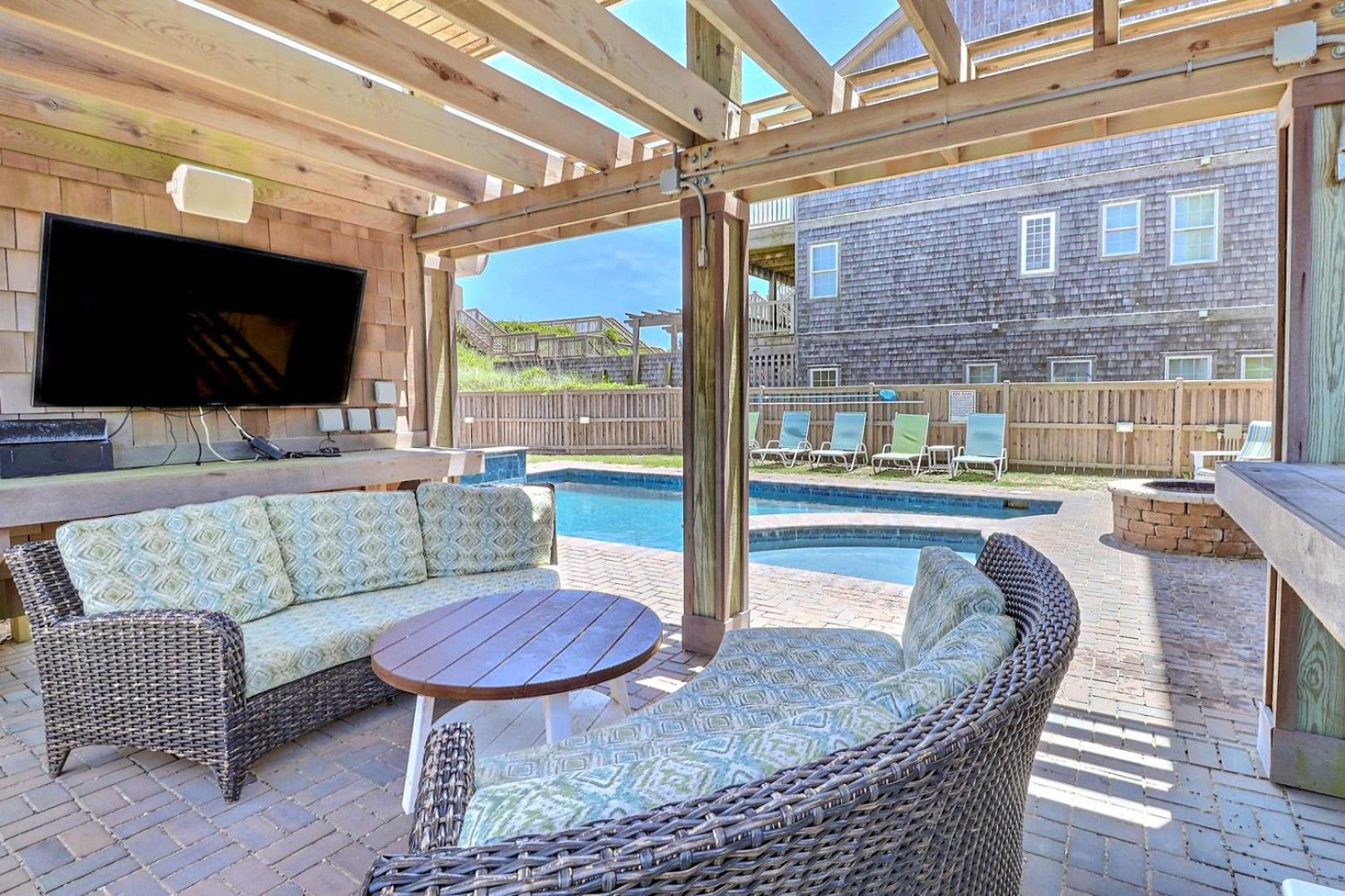 6007 Happy Sol Oceanfront Heatable Pool Villa Nags Head Eksteriør bilde