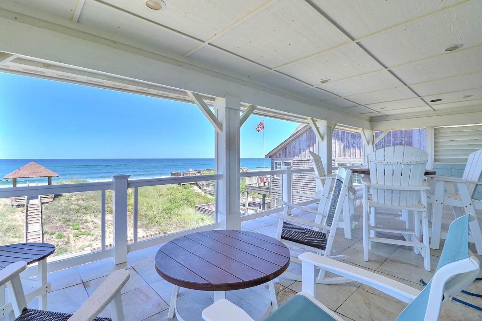 6007 Happy Sol Oceanfront Heatable Pool Villa Nags Head Eksteriør bilde